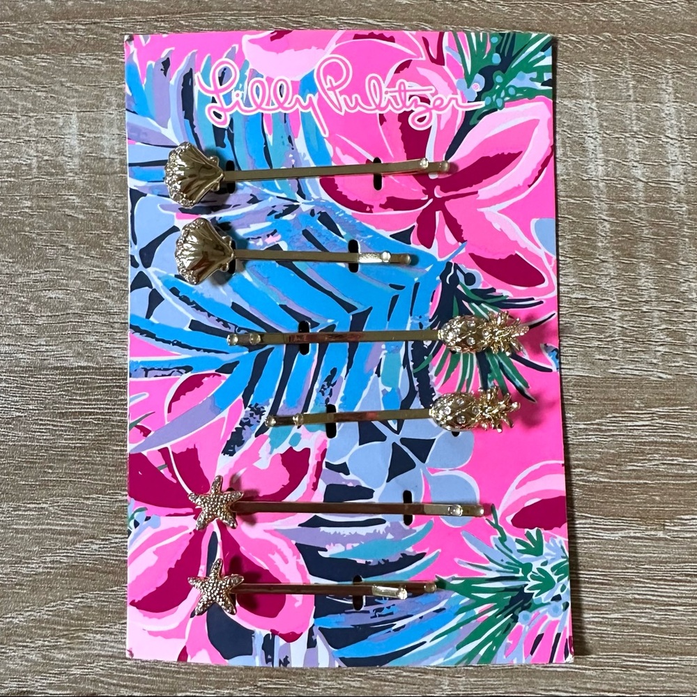 Lilly Pulitzer Hair Pin Set of 3